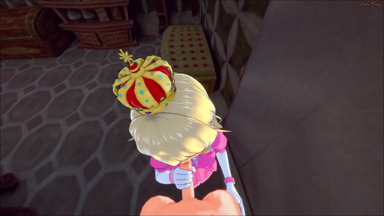 Hentai Smash: Princess peach gets POV fucked until you cum in her...