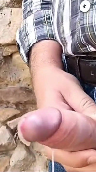Mature Man Masturbating in Public Places