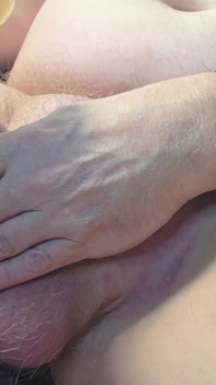 Chubby Stepdaddy with Pocket Pussy and Cum Shot