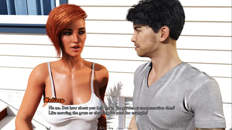Dirty GamesXxX: Intertwined: guy, his Stepmother and her sexy friend-Ep4
