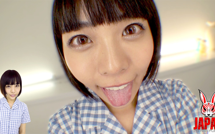 Japan Fetish Fusion: Мокрый язык, грязный рот, bratty Stare - Yua Nanami осмеливает тебя закончить в ее рот