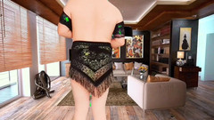 Kitty_Cross: Il giocoso ragazzo effeminato si riposa su un morbido cuscino...