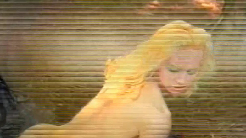 SHEMALE RETRO FUN: Insatiable Blonde 18yo Drains Transsexual Cock Outdoors