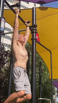 Solo Masturbation with Some Exercise