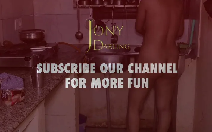 Jony Darling: 부엌에서 남편의 친구에게 따먹히는 인도 마누라, 남편에게 바람을 피우는 인도 마누라