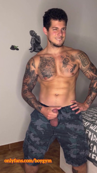 My Big Military Cock Cums with No Touch and Talking Dirty