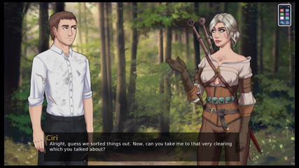 Lana Game plays: Dirty fantasy n° 04 - Ciri, blonde sexy et sorcière