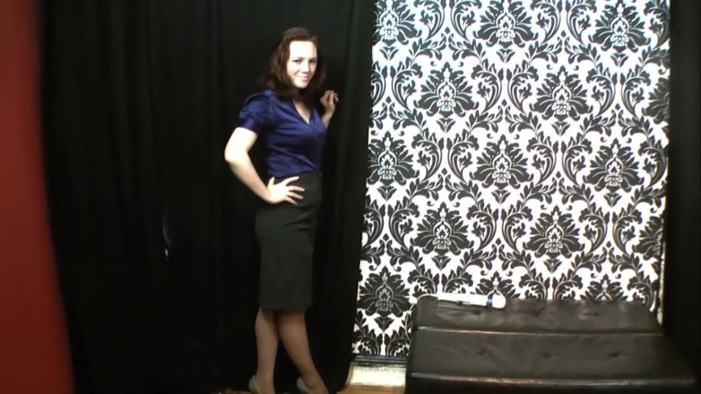 Evangelines Fetish: Evangeline se masturbe en collants pour Jason