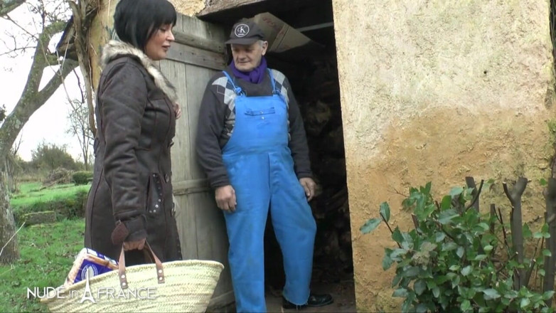 Nude in France: Big Tit City Bitch Messes with the Wrong Farmer