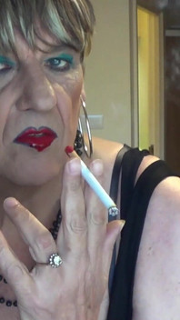Sexy Smoking in Hotel