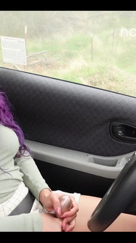 Masturbating in the Car