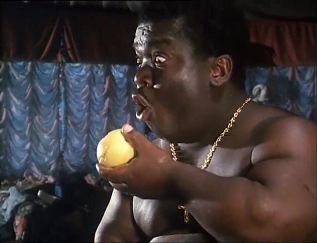 Black Sinner: Big black cock in hairy pussy in ass...cum in mouth