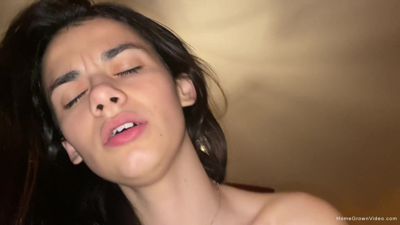 Homegrown Video: Sofia gets a late night banging in bed