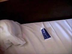 757 - Amateur Blonde, Slut, Doggy Style, Blowjob, Rimming, Satin Lingerie, Panties, Fuck