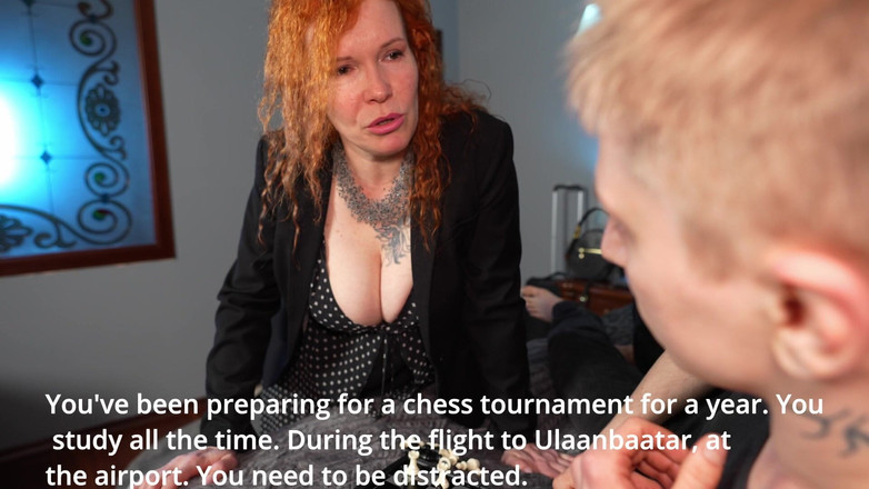 Ellie Indigo Sin: Busty Stepmom &amp; Stepson Share a Bed in Hotel Room