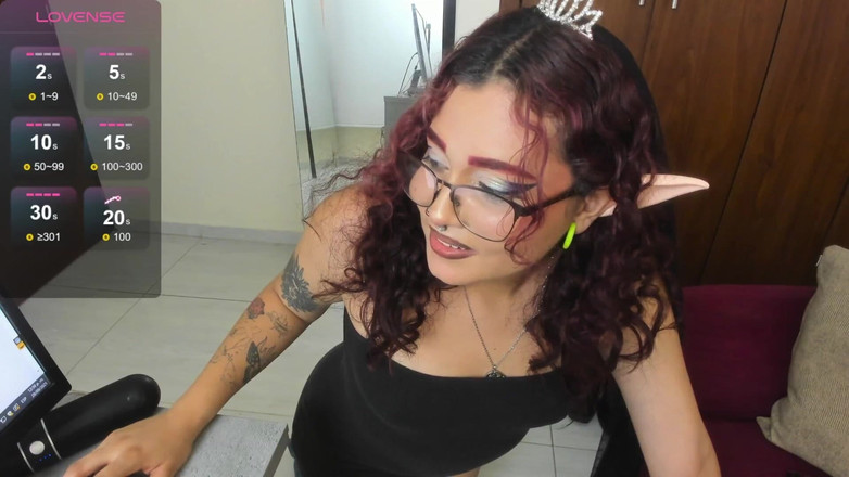 Deifilia Breener: Elfo Latina Sex Masturbacja