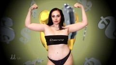 Goddess Misha Goldy: Uctívejte mé bicepsy a dej mi všechny své peníze!
