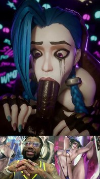 Jinx Deepthroat’s a Nice Hard BBC Cock