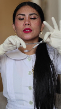 乳胶手套恋物癖asmr