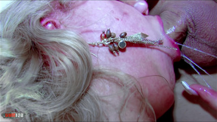 MMM100: Chubby blonde bitch very hard fucked in DP