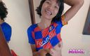 Jesse Thai anal queen: Une pom-pom girl asiatique se fait sodomiser en amazone