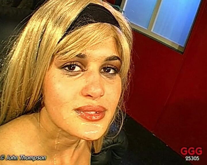 GGG John Thompson Classic Retro: Ggg Leila's After Gangbang P[arty Bukkake and Cumshots