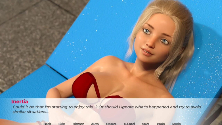 Johannes Gaming: Inertia #1 Masturbating with anal plug in