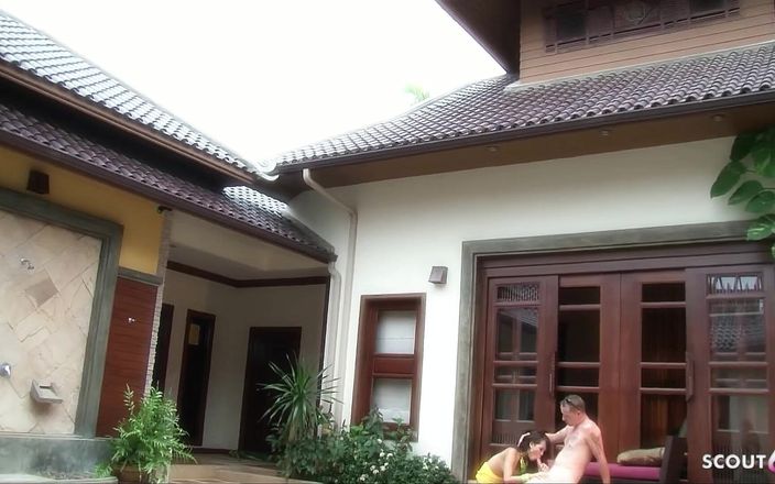 Full porn collection: German Guy on Thai Vacation Horny Skinny Asian Teen Fucked...