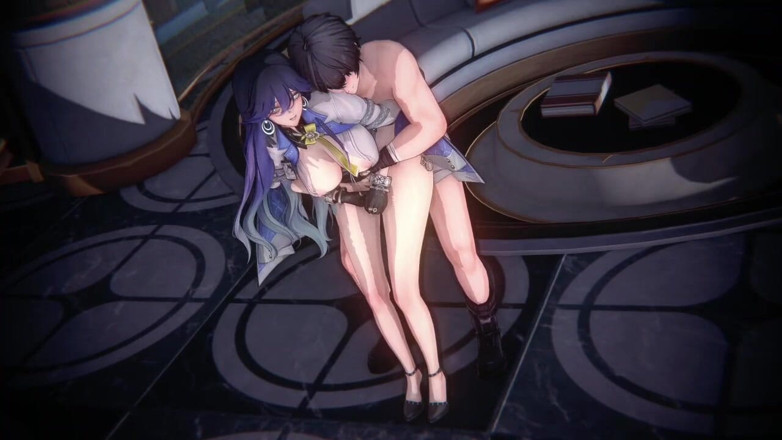 NSFWOtaku: Wuthering Waves - President Lucilla Gets Fucked by Rover - 3D Hentai Animation