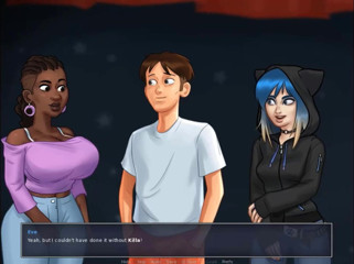 Cartoon Play: Summertime saga part 210 - booty shake black teacher