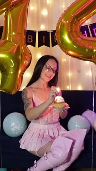 Luz de velas y antojos de pastelito