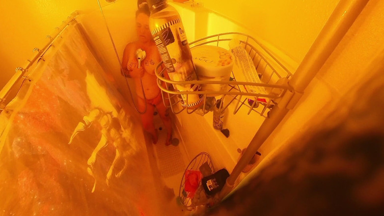 Queen92: Stepson Catches Me in the Shower