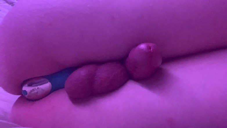 Brashen: No Hands Cumshot From Anal Vibrator