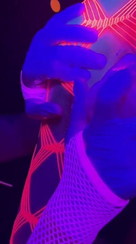 Sonho de creme de neon