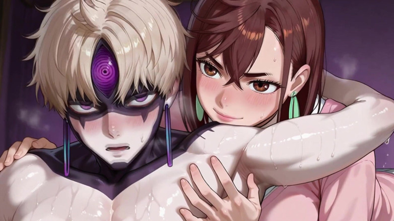 Prznai: Evil Eyes X Momo (dandadan)