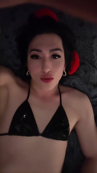 Personal Intimate Solo Bedroom Scene - a Gift for a Fan