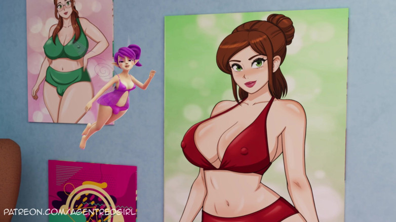 Agent Red Girl: แม่เลี้ยงสาวผิวขาวตูดใหญ่ 2 - Birdie แต่ใหญ่กว่า!