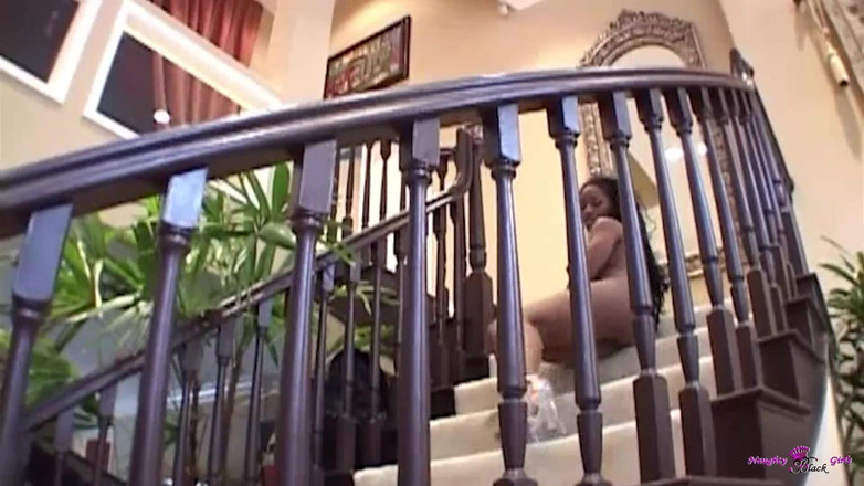 Naughty Black Girls: A Black Girl Takes Two Guys One After Another and...