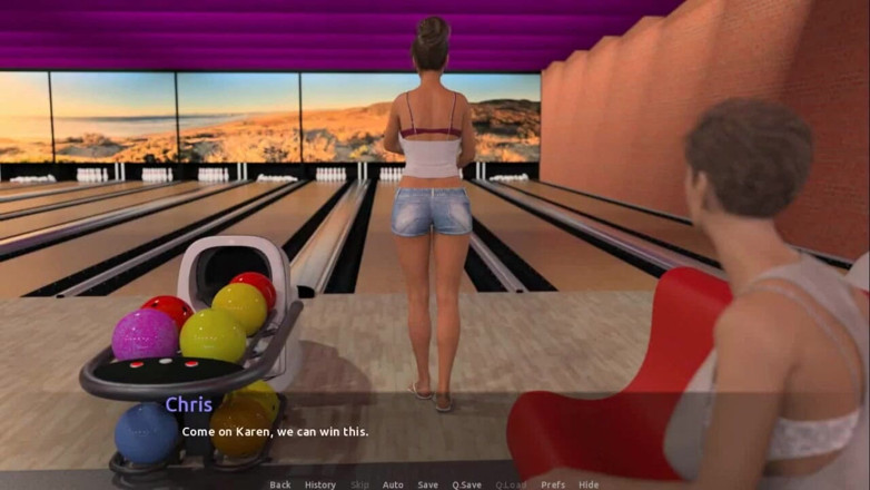Dirty GamesXxX: THE VISIT: Big tits and bowling ep.30