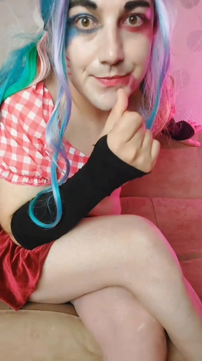 Kitty_Cross: Harley Quinn Femboy Seduction Secrets