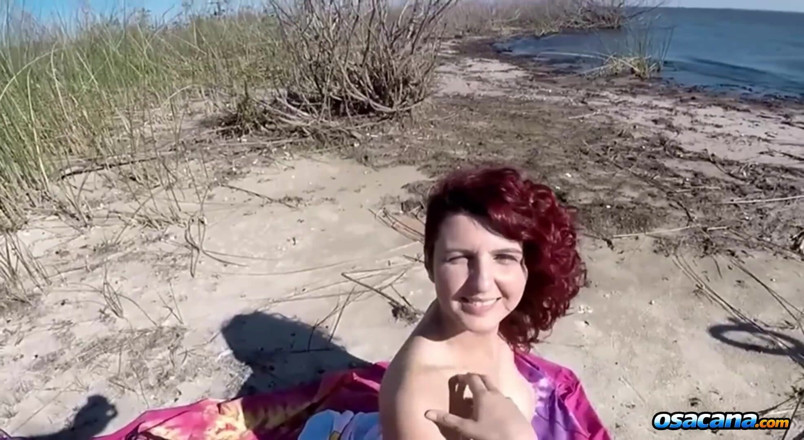 pornland: Trepando Gostoso Com a Safada Na Praia Em Publico