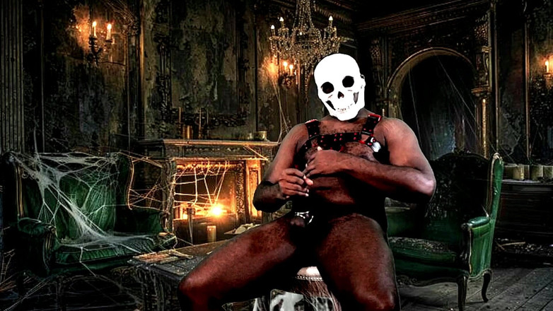 Blkbamaboi73: Gooning w nawiedzonej rezydencji - Ogromny zarozumiały Beefy Jock Gotowy do...