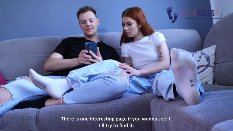 Czech Soles - foot fetish content: Fetish Kaki Pertama Pasangan Membuat Kerja