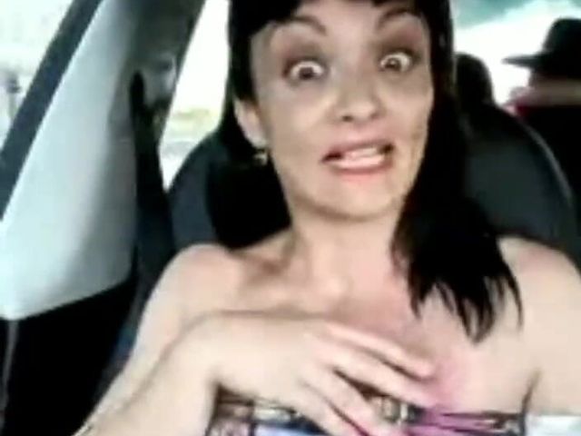 Boobs in the Car (Mary Rider Pornstar)