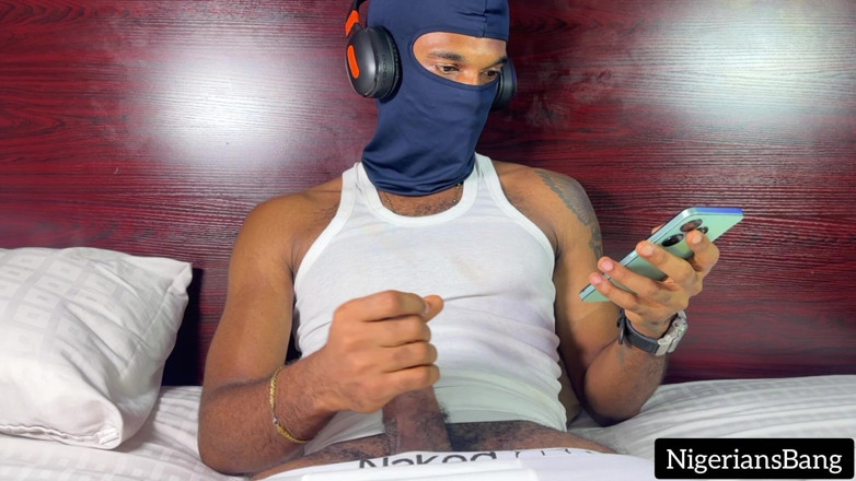 NigeriansBang G XXX: Masturbuje mého velkého čůráka
