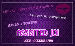 Audio Only - Assisted Masturbation. Let's All Jerk off with Aaron and Pop Jizz Everywhere JOI