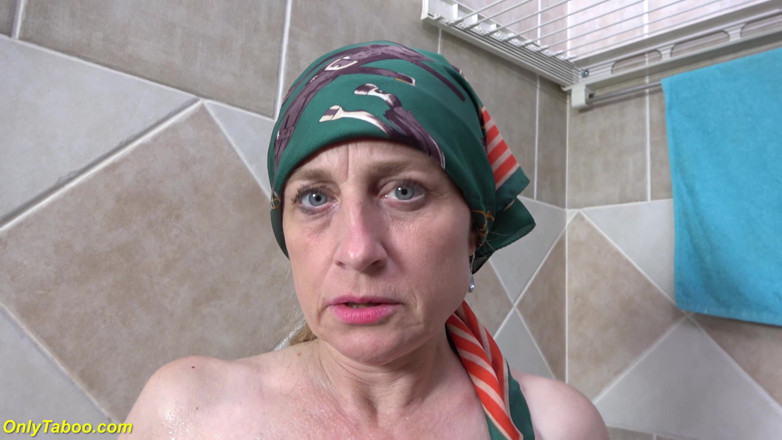 Only Taboo: 72 years old grandma prolapse her pussy
