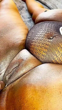 Tropfenes sperma aus der muschi, bbw, süße muschi, mit sperma gefüllt