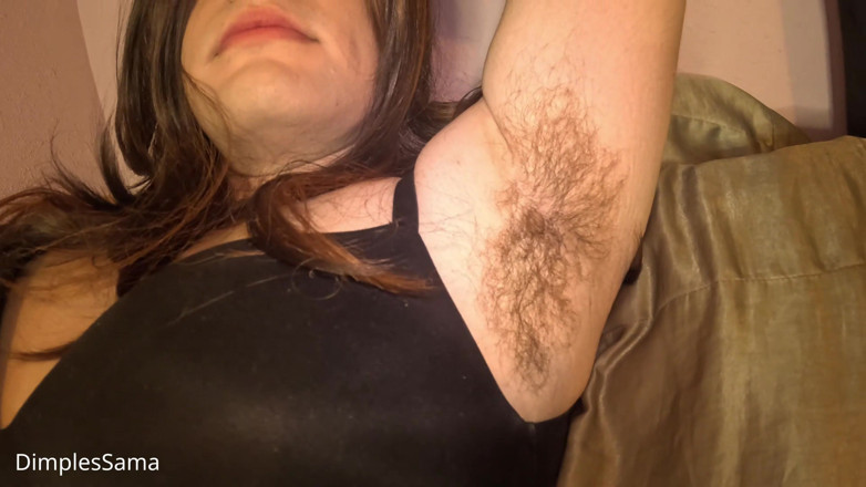 Miss Dimples: Sniff My Hairy Armpits