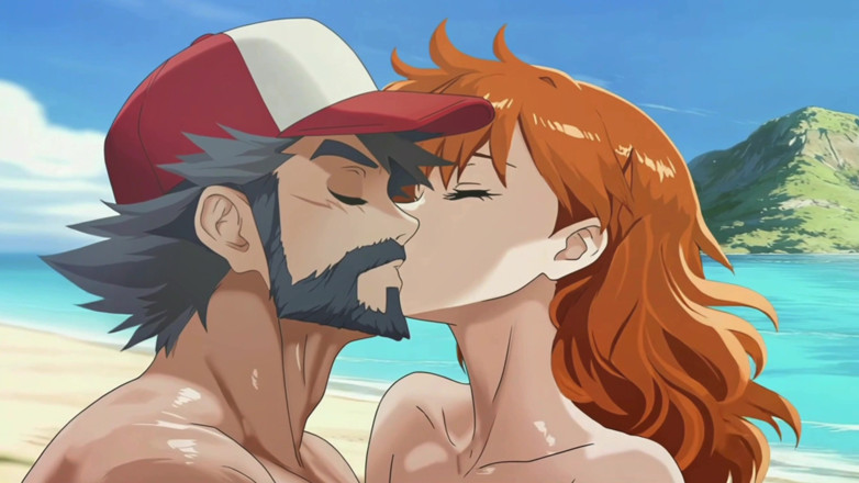 Morning Cock Animation: Pokemon Hentai Parody. Ash và Misty cuộc họp ngoài trời....